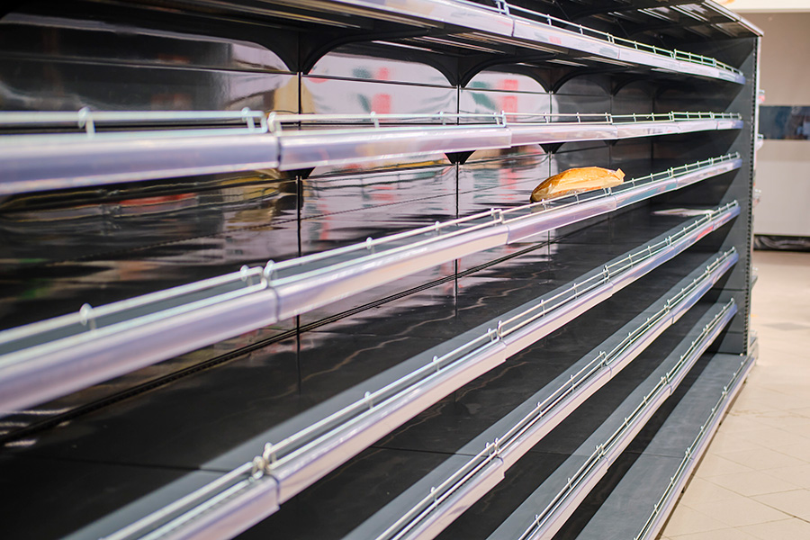 Ejemplo de Góndolas para Supermercado o Minimarket Vacias 2